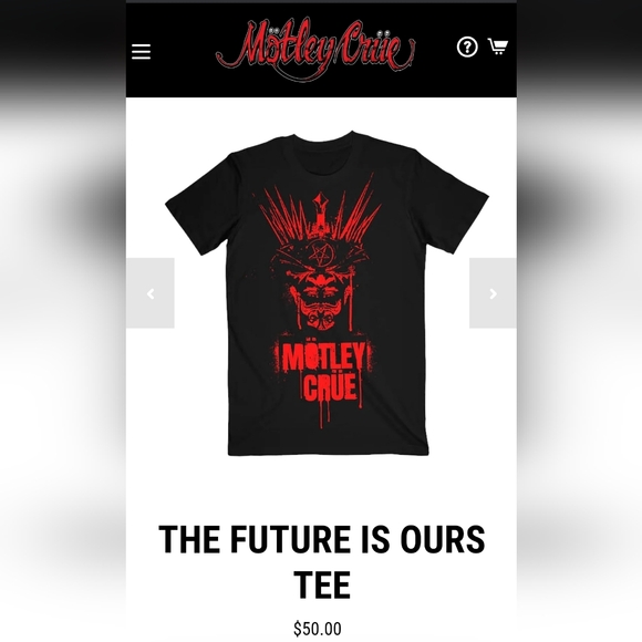 Motley Crue The Future Is Ours Tour Tee Size XXL New! - Picture 9 of 12